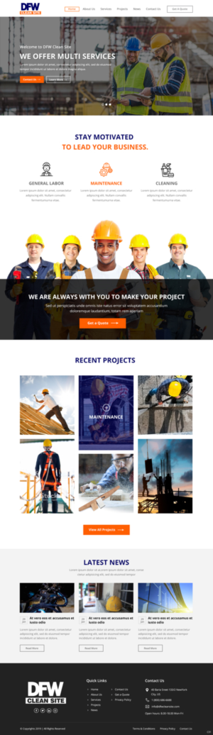Web Design by pb for this project | Design: #20926714