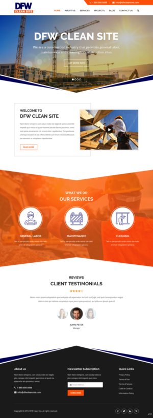 Web Design by pb for this project | Design: #20926716