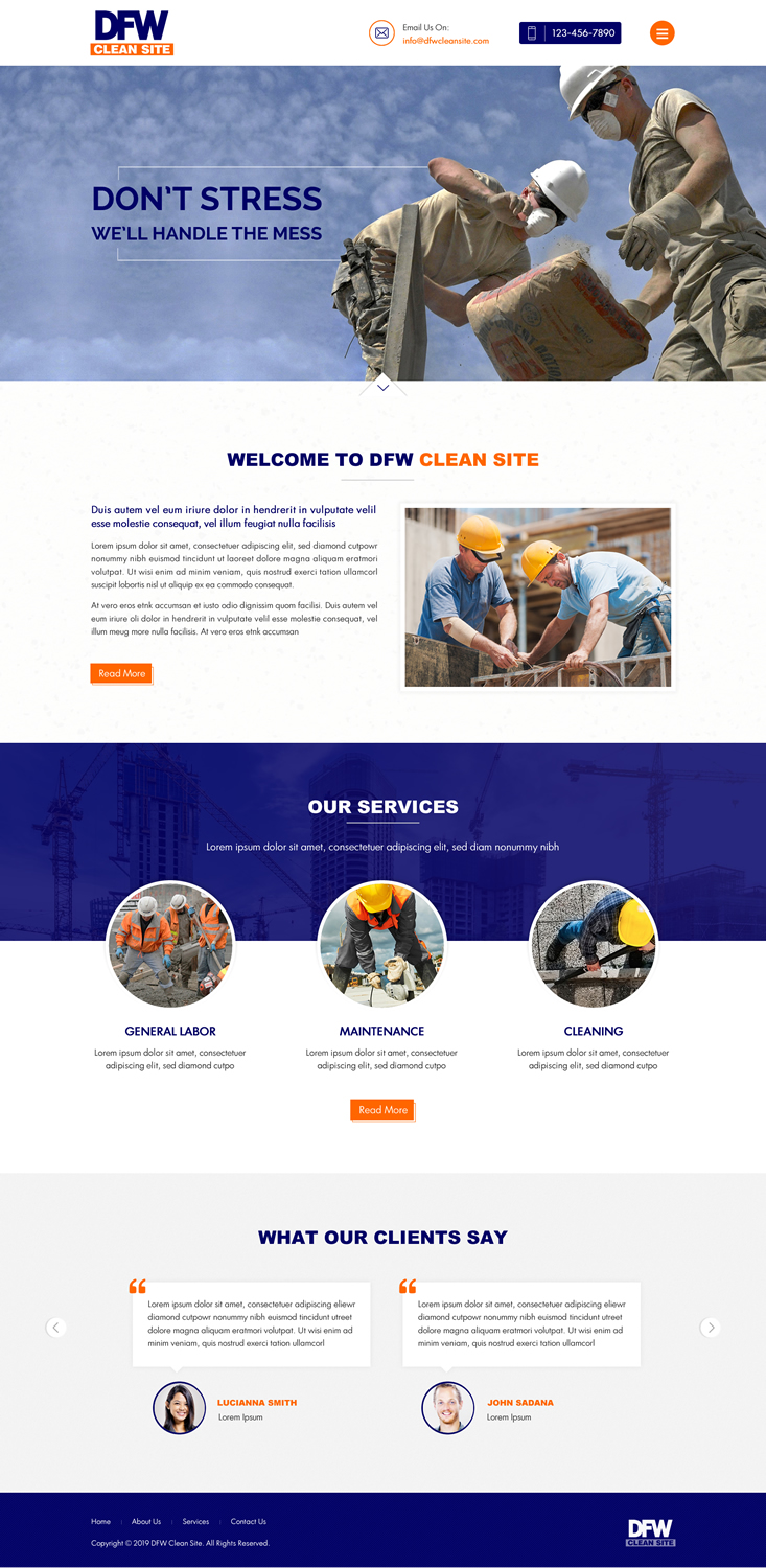 Web Design par Sbss pour ce projet | Design #20969096