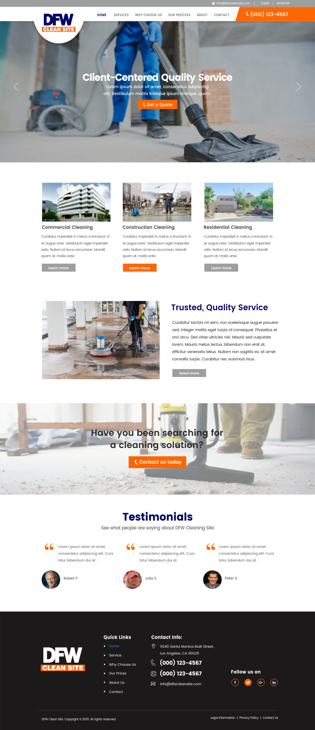 Web Design by CreativeIyke for this project | Design #20941395