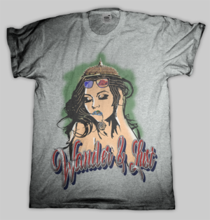 Travel Shirt- WanderLust Woman | Diseño de Camiseta por dundun
