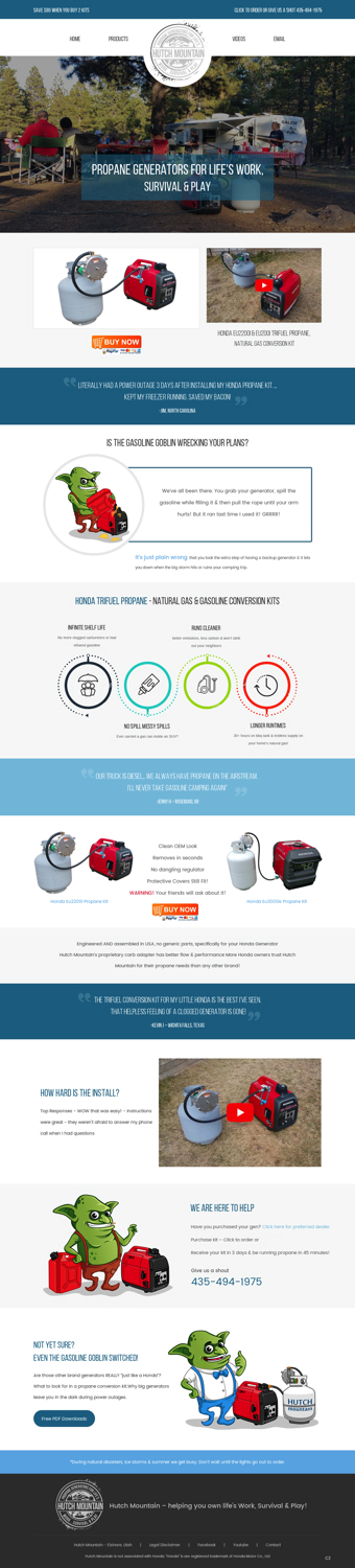 BigCommerce Design by pb for Hutch Mountain | Design #20942528