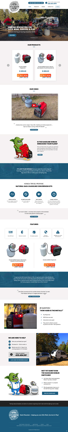 Diseño de BigCommerce por pb para Hutch Mountain | Diseño #20942536
