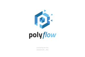 polyflow | Logo Design by Iris 3