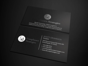 Visitenkarten-Design von Tripti Ranjan Gain für EB Compliance Strategies, LLC | Design: #20923623