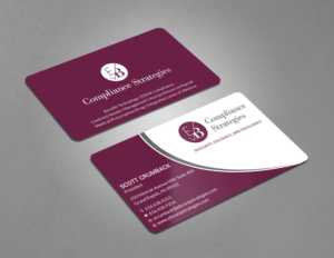 Business Card Design by Tripti Ranjan Gain for EB Compliance Strategies, LLC | Design: #20923626