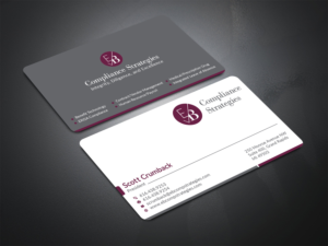 EB Compliance Strategies - Biz Card - Re-do | Diseño de Tarjeta de Presentación por Bold Pixels