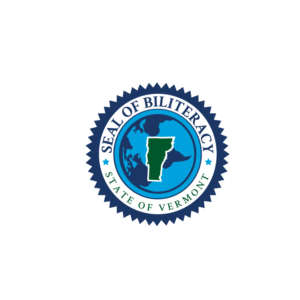 Seal of Biliteracy State of Vermont | Logo Design by emptyboxgraphics