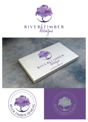 Logo Design by DicéArt for River Timber Designs | Design: #20965239