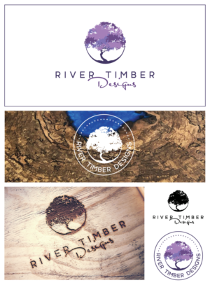 Logo-Design von DicéArt für River Timber Designs | Design: #20972217
