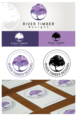 Logo-Design von DicéArt für River Timber Designs | Design: #20972354
