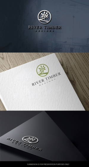 Logo Design by graphicevolution for River Timber Designs | Design: #20916928