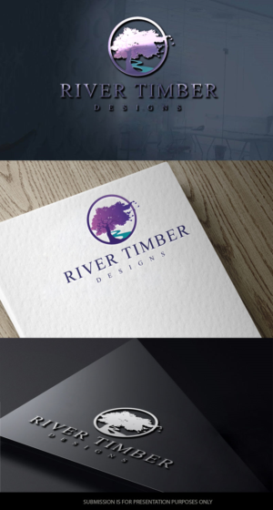 Logo Design by graphicevolution for River Timber Designs | Design: #20950914