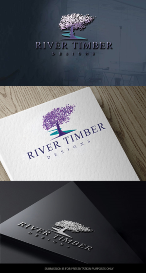 Logo Design by graphicevolution for River Timber Designs | Design: #20951057