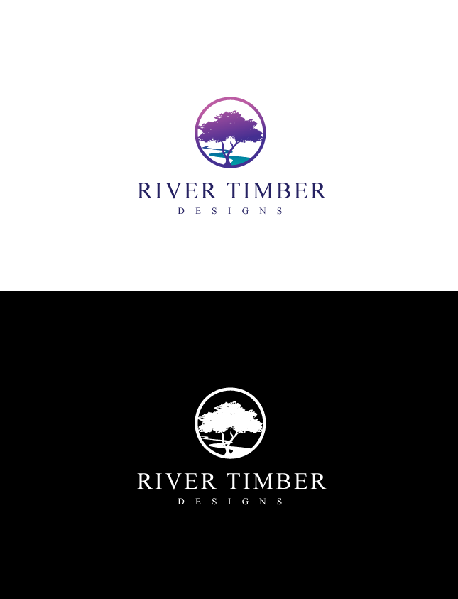 Logo-Design von graphicevolution für River Timber Designs | Design #20977191