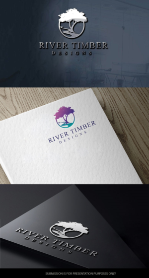 Logo Design by graphicevolution for River Timber Designs | Design: #20985070