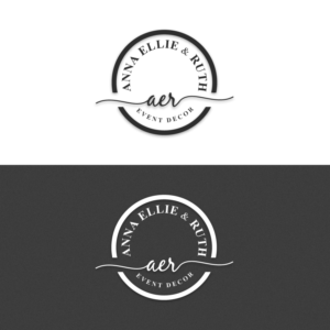 Anna Ellie & Ruth Event Decor | Logo Design by SamiddhaH