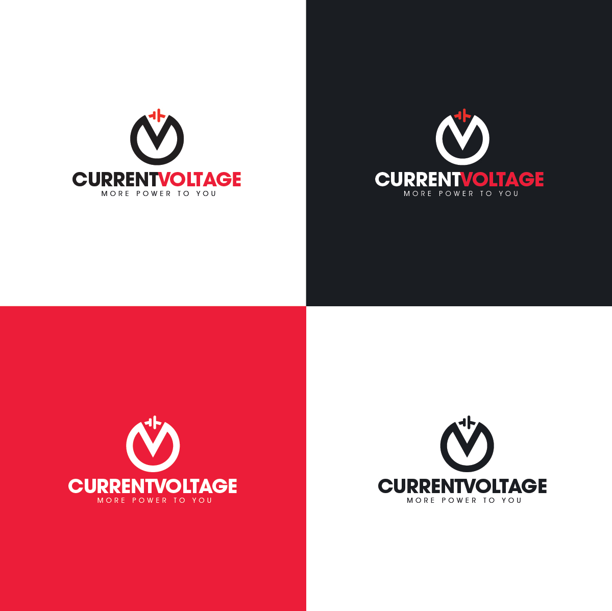 Logo Design by Zeal Digi Works for Current Voltage, LLC. | Design #20928855