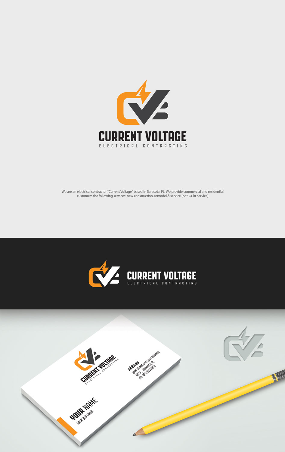 Diseño de Logo por Thebranch para Current Voltage, LLC. | Diseño #20923417
