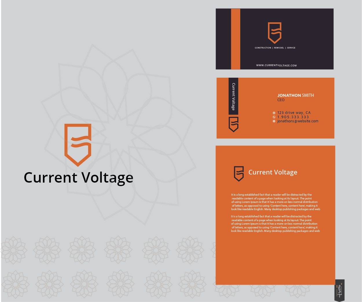 Logo Design by Iracan Arts for Current Voltage, LLC. | Design #20935712
