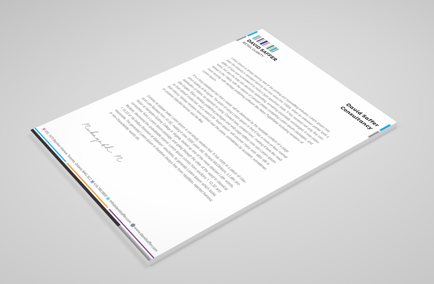 Stationery Design by Petter Goms for this project | Design #20922599