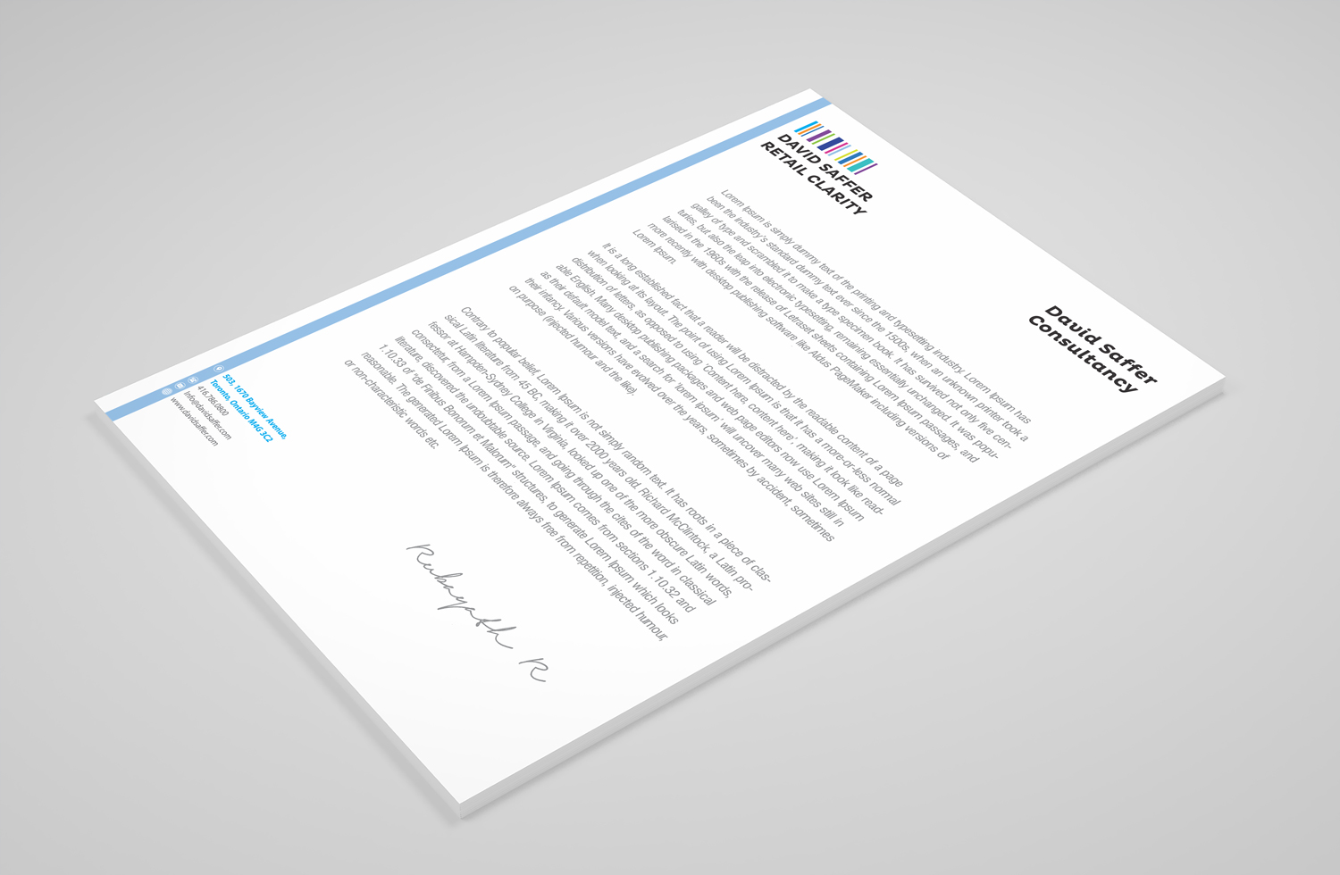 Stationery Design by Petter Goms for this project | Design #20923034