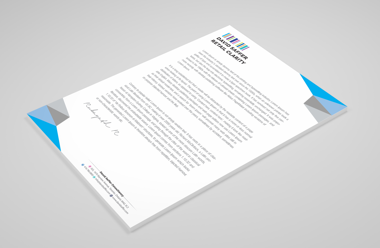 Stationery Design by Petter Goms for this project | Design #20923177
