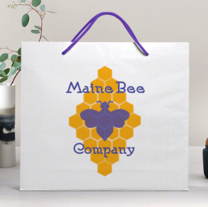 Maine Bee Company | Logo Design by Blackmarket Graphic Design