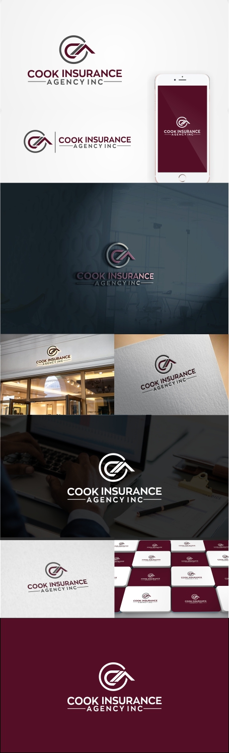 Logo Design by Liyana for Cook Insurance Agency | Design: #20961990