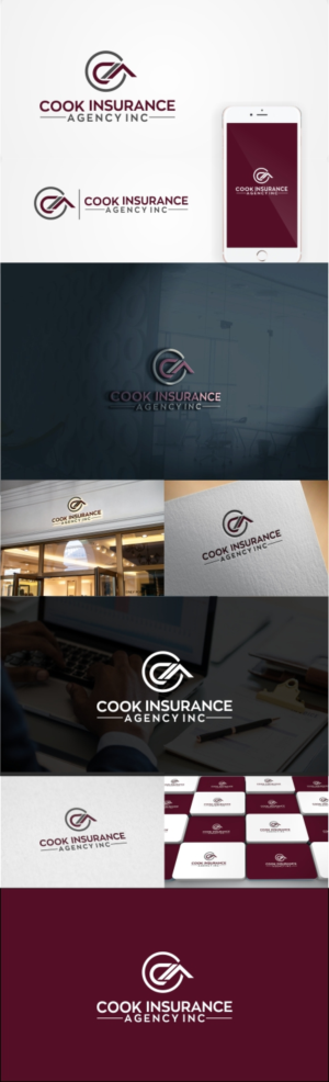 Logo Design by Liyana for Cook Insurance Agency | Design: #20961990