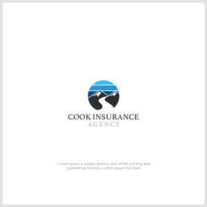 Our name can read “Cook Insurance” or “Cook Insurance Agency” or “Cook Insurance Agency Inc.”.  | Logo Design by luthfansa 2