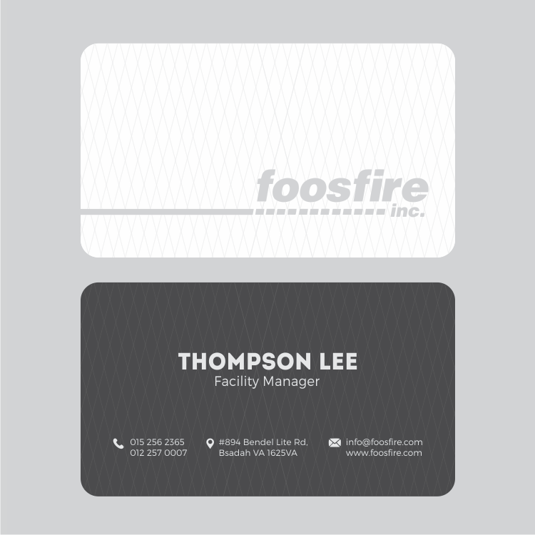 Business Card Design by Yomight for Foos Fire, Inc. | Design #20952989