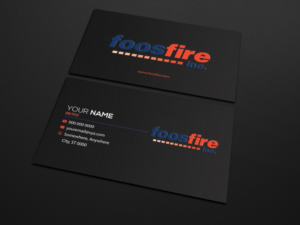 Foos Fire Company Business Cards | Business Card Design by Riz'