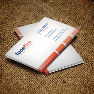 Visitenkarten-Design von Omee für Foos Fire, Inc. | Design: #20941349
