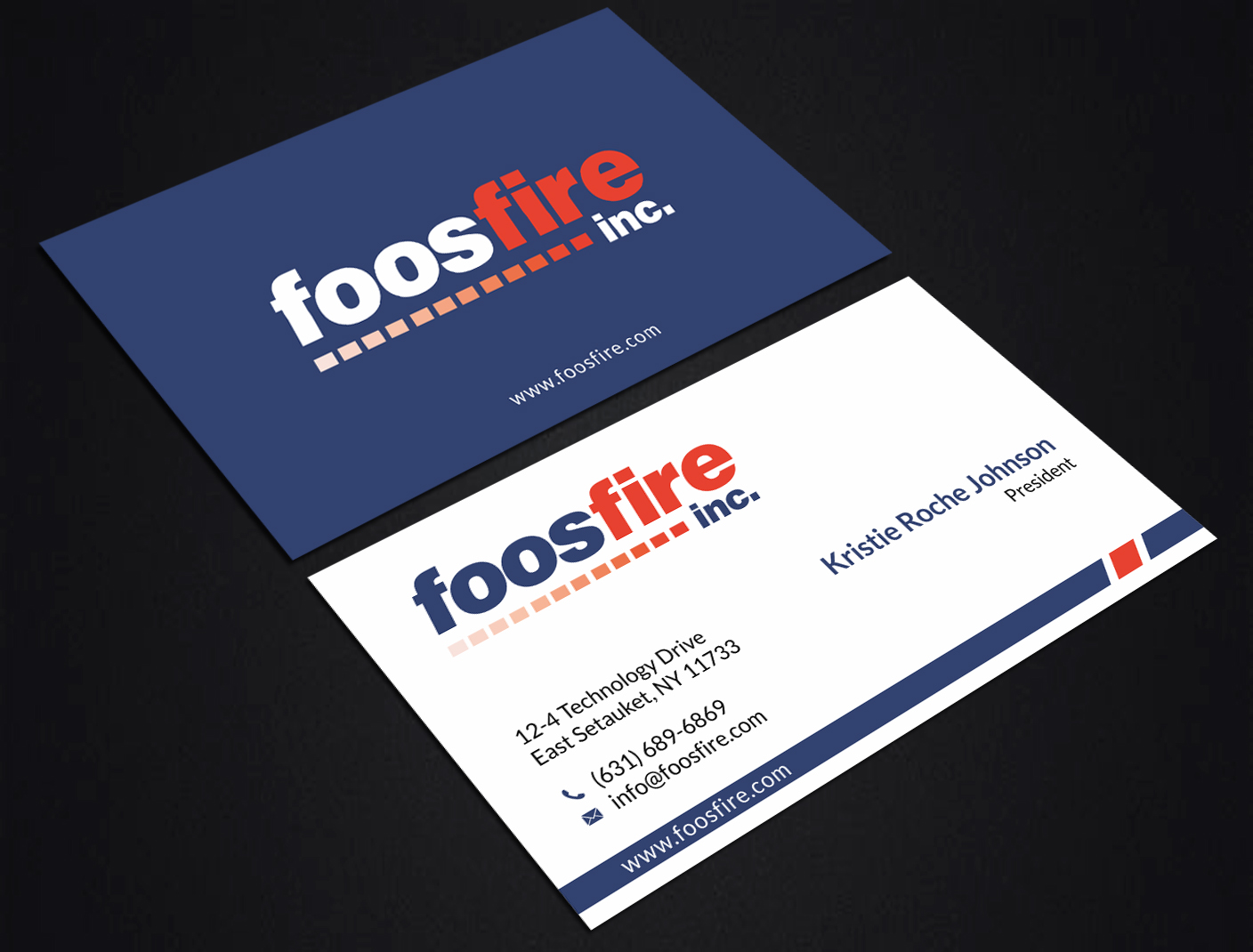 Design de Carte de Visite par SKYdesign pour Foos Fire, Inc. | Design #20940764