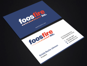 Diseño de Tarjeta de Presentación por SKYdesign para Foos Fire, Inc. | Diseño: #20940833