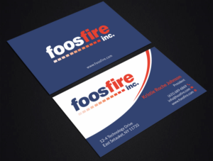 Diseño de Tarjeta de Presentación por SKYdesign para Foos Fire, Inc. | Diseño: #20940846