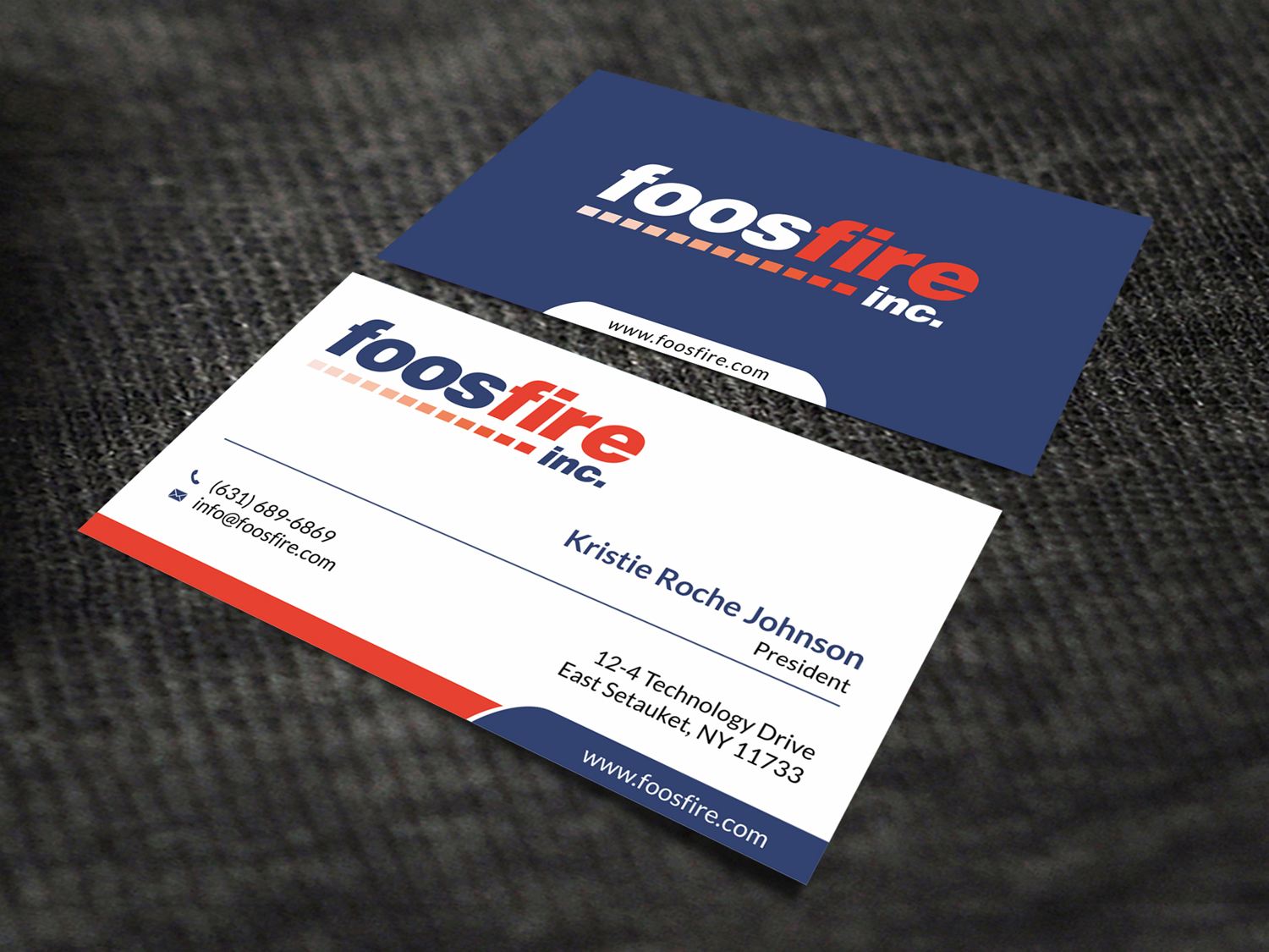 Design de Carte de Visite par SKYdesign pour Foos Fire, Inc. | Design #20940893