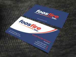 Diseño de Tarjeta de Presentación por SKYdesign para Foos Fire, Inc. | Diseño: #20940900