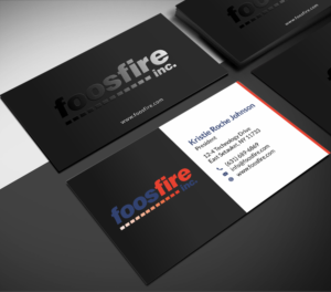 Diseño de Tarjeta de Presentación por SKYdesign para Foos Fire, Inc. | Diseño: #20940968