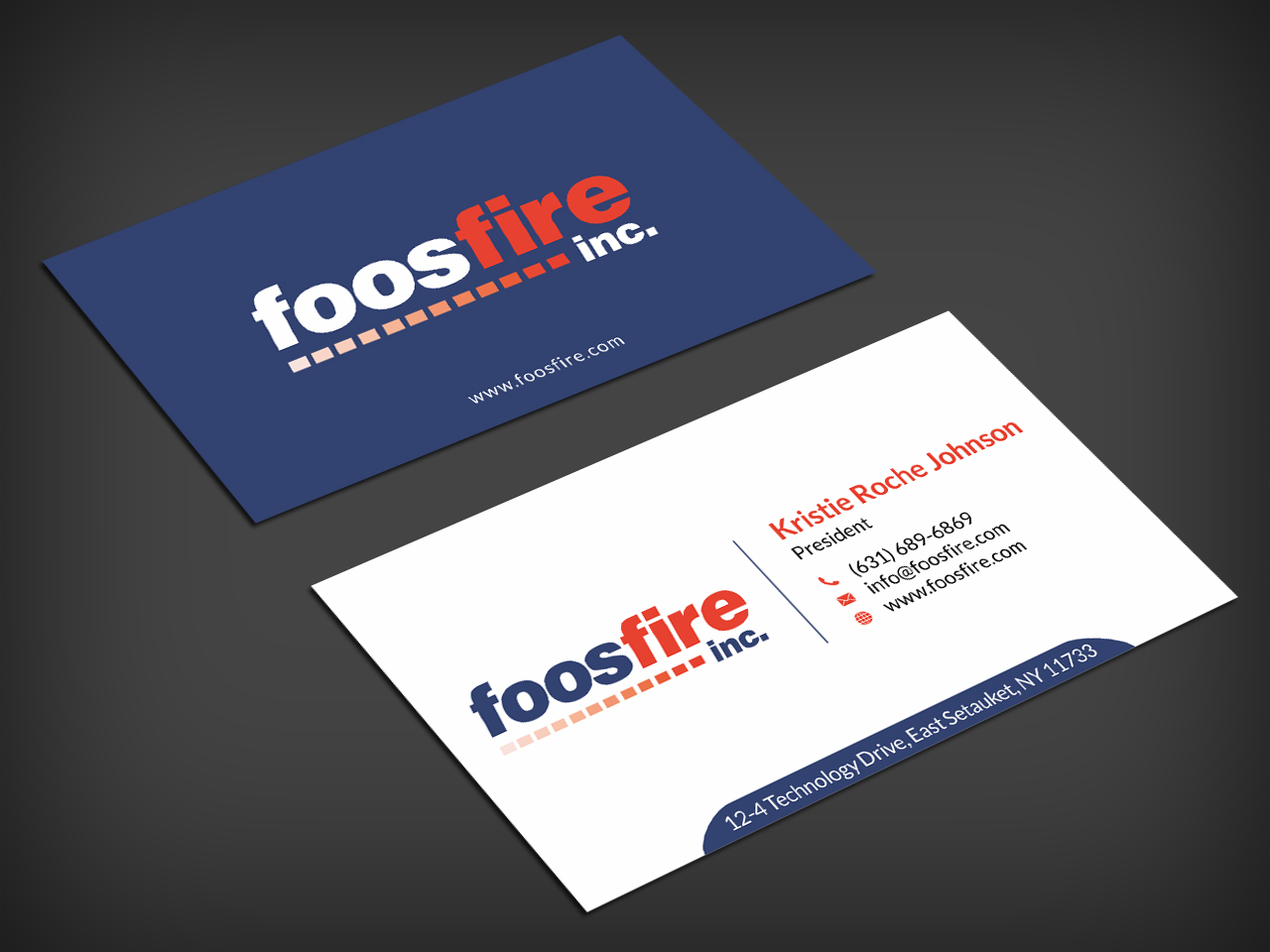 Design de Carte de Visite par SKYdesign pour Foos Fire, Inc. | Design #20940969