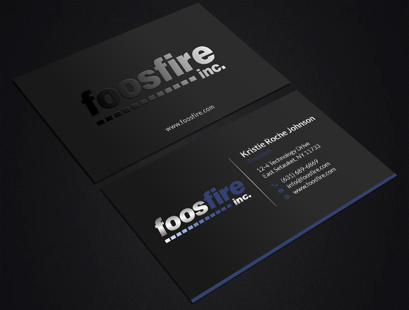 Design de Carte de Visite par SKYdesign pour Foos Fire, Inc. | Design #20944257