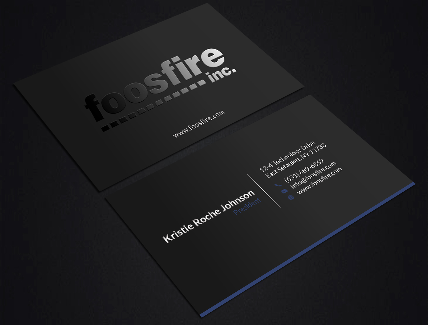 Business Card Design by SKYdesign for Foos Fire, Inc. | Design #20944258