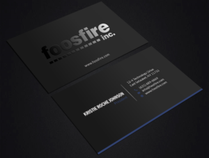 Diseño de Tarjeta de Presentación por SKYdesign para Foos Fire, Inc. | Diseño: #20944271