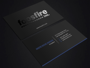 Business Card Design by SKYdesign for Foos Fire, Inc. | Design: #20944272