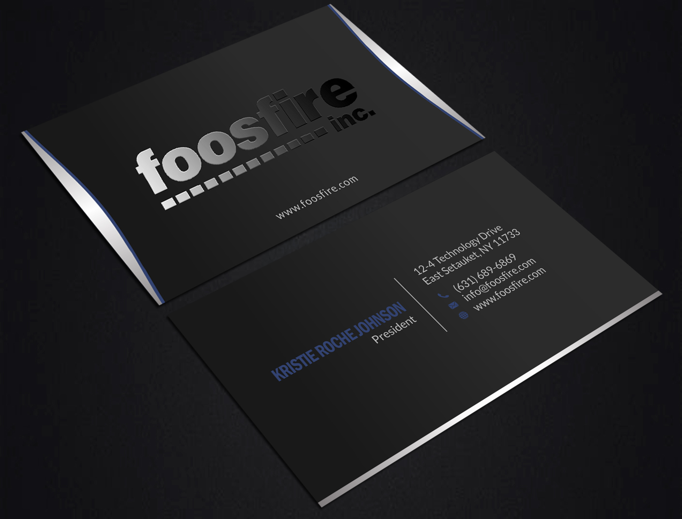 Business Card Design by SKYdesign for Foos Fire, Inc. | Design #20952787