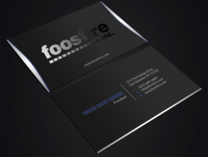 Business Card Design by SKYdesign for Foos Fire, Inc. | Design: #20952787