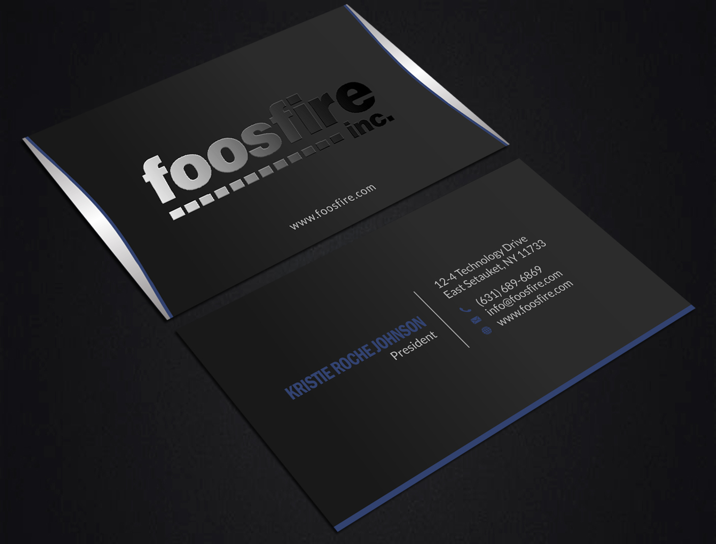 Business Card Design by SKYdesign for Foos Fire, Inc. | Design #20952788