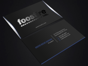 Foos Fire Company Business Cards | Business Card Design by SKYdesign