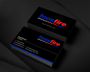 Business Card Design by Infinitive Technology for Foos Fire, Inc. | Design: #20959087